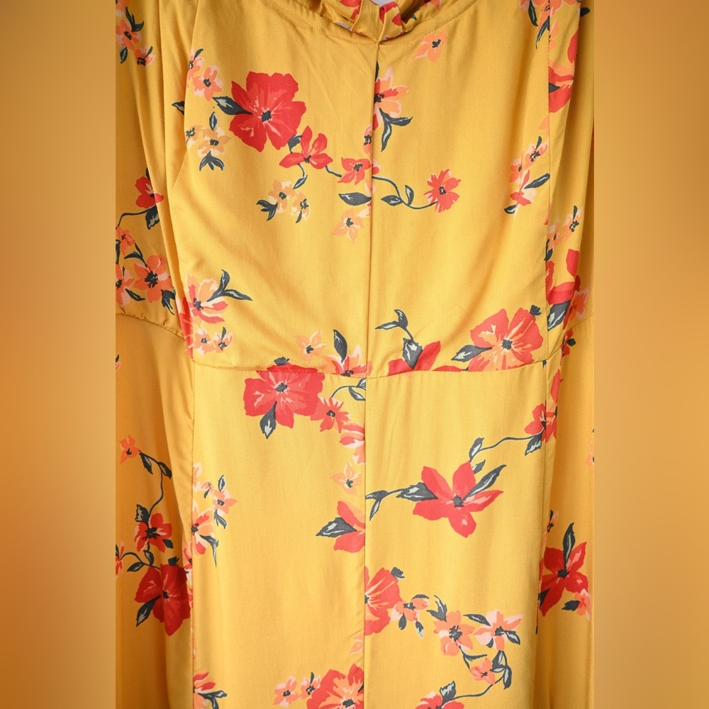 Anthropologie+ Yellow Jumpsuit NEW With Tags - Picture 6 of 7